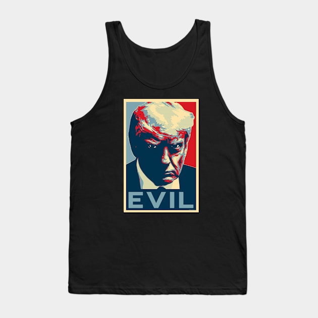 Trump Evil Mugshot - by-CH3Media Tank Top by CH3Media